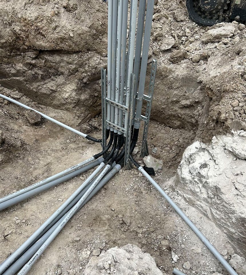urban utility trenching services Houston commercial